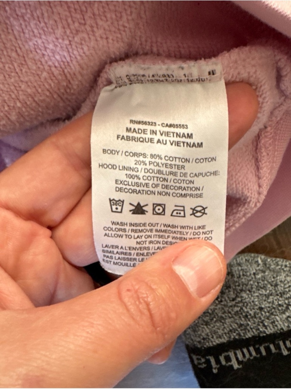 Nike Women’s Hoodie - Light Pink - size Medium - Picture 4 of 5